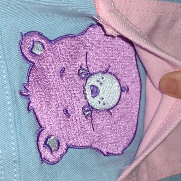 DOLLS kill care bears peekaboo block colored shorts size extra small - Picture 4 of 12